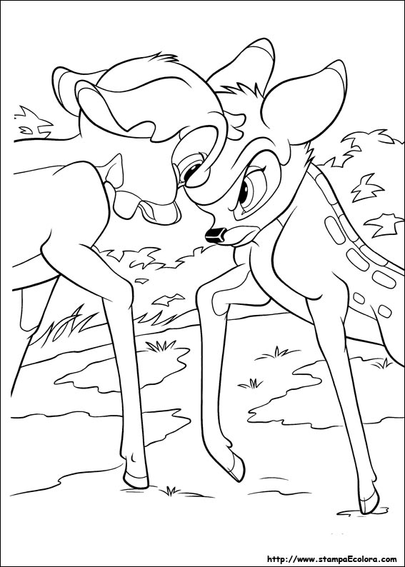 Disegni Bambi 2